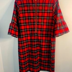 Vineyard Vine Tartan Popover Dress- NEVER WORN